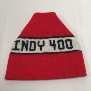 Vintage Indy 400 Red Beanie ⛄️